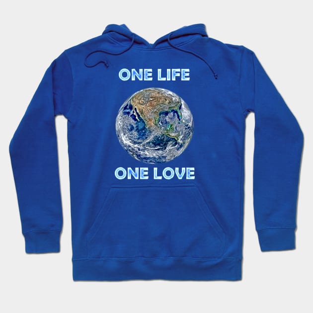 The Earth: One Life Hoodie by Green_Shirts